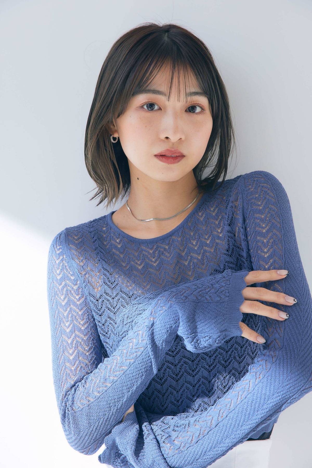 外ハネニュアンス感ボブ