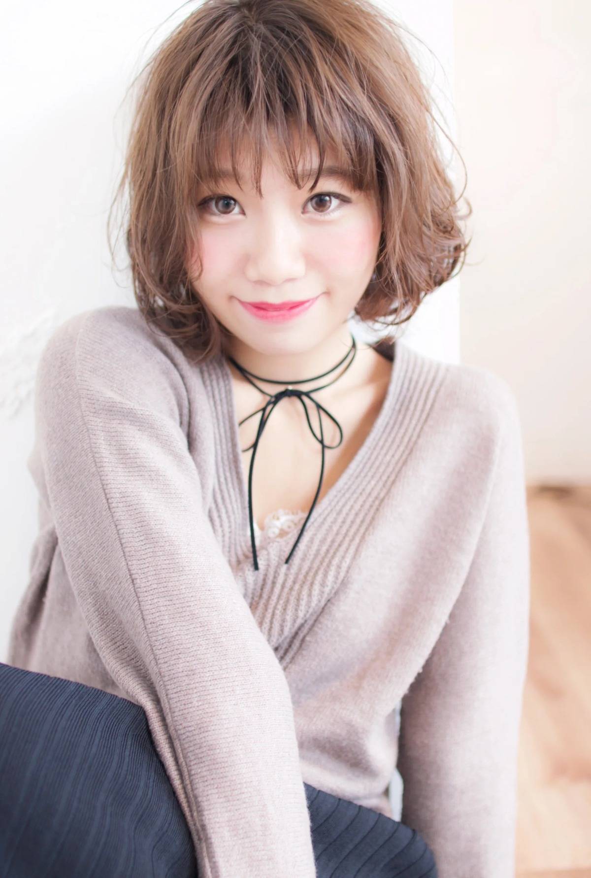 ゆるパーマボブ
