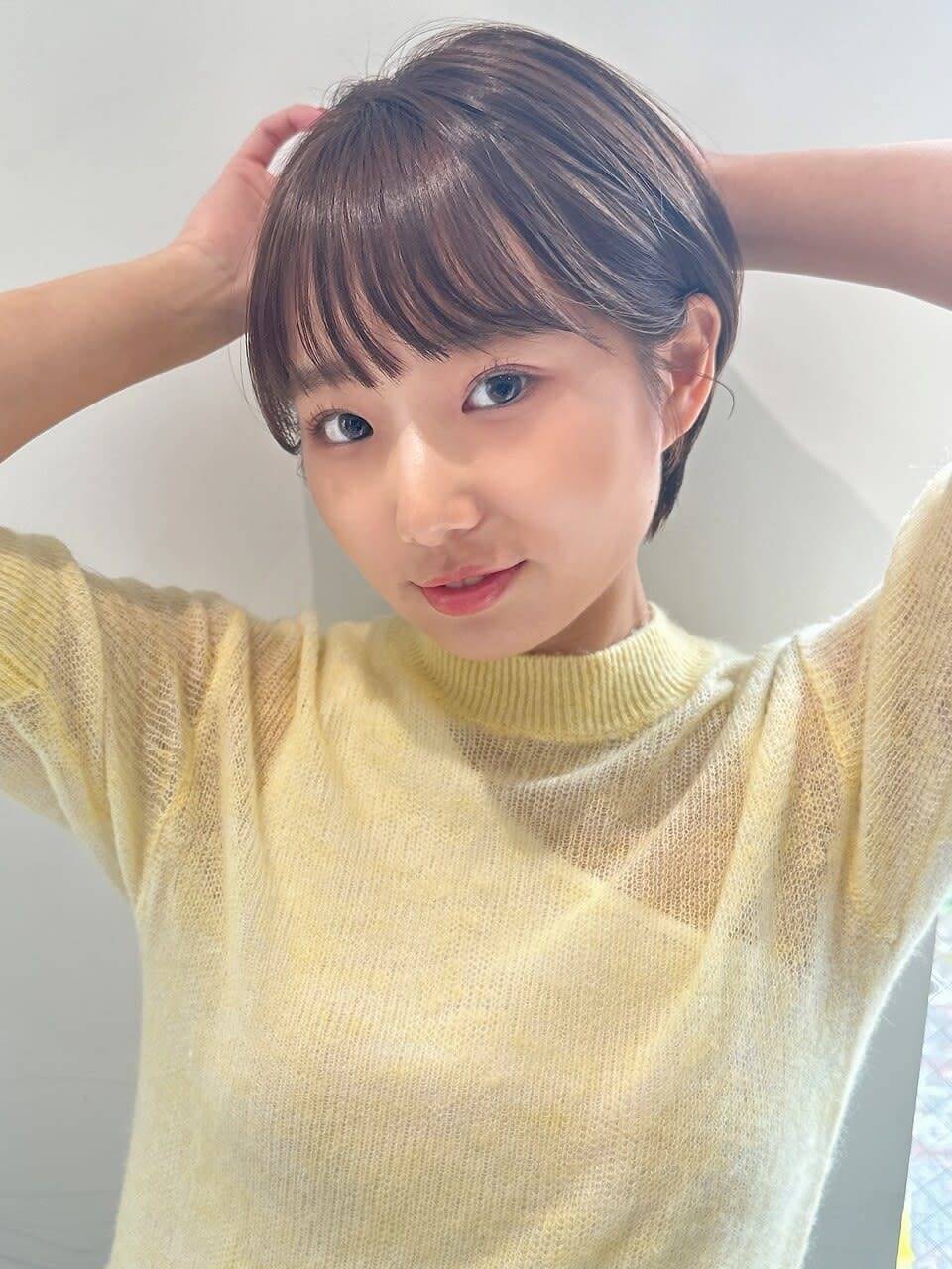 まとまり感マッシュショート