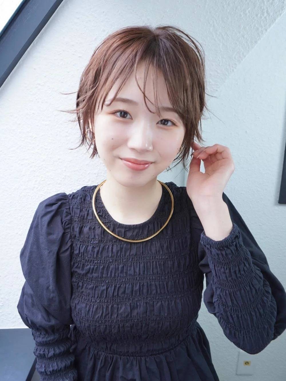 ハネ感が可愛いショート