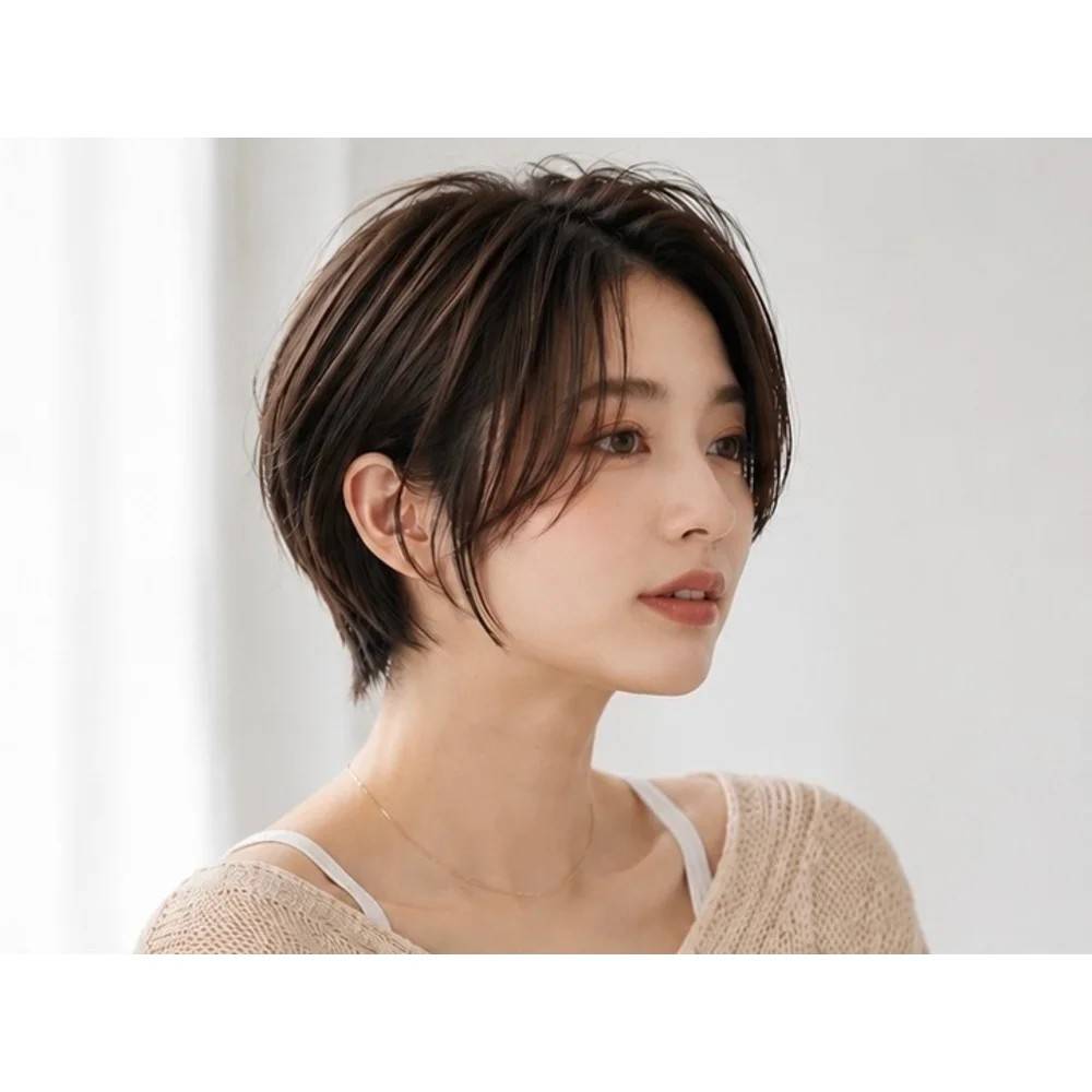 韓国風ハンサムショート