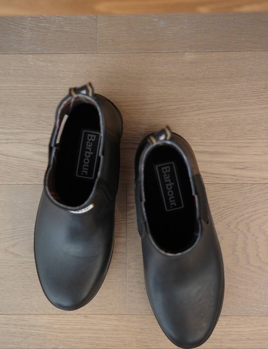 Barbourのショートレインブーツ
