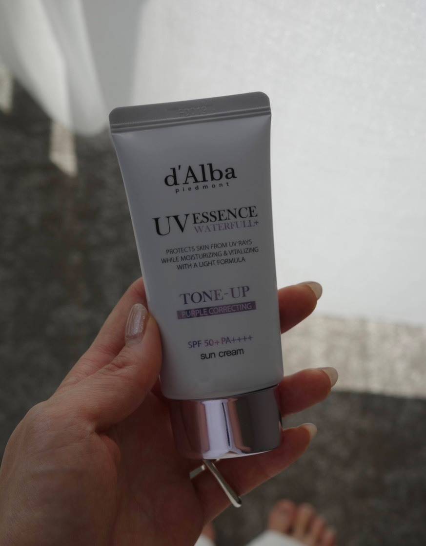 d’Alba UVトーンアップ下地(パープル)