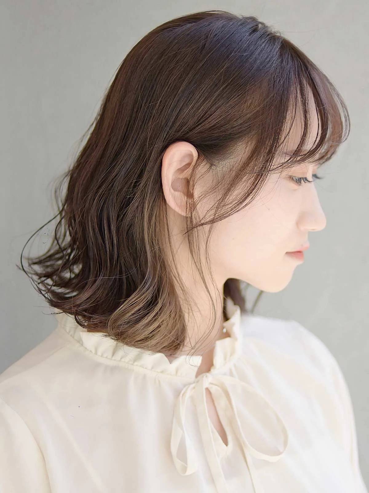 大人可愛いくびれボブ