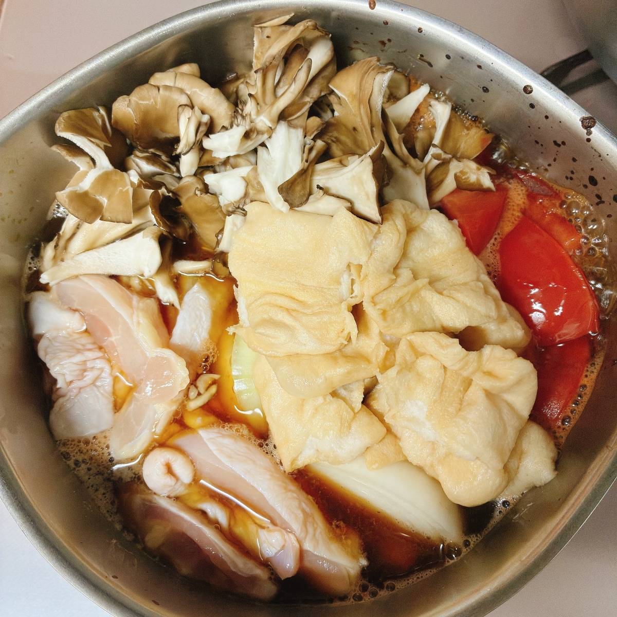 JAグループ公式の「トマト好き好き☆豚すき煮」のレシピ