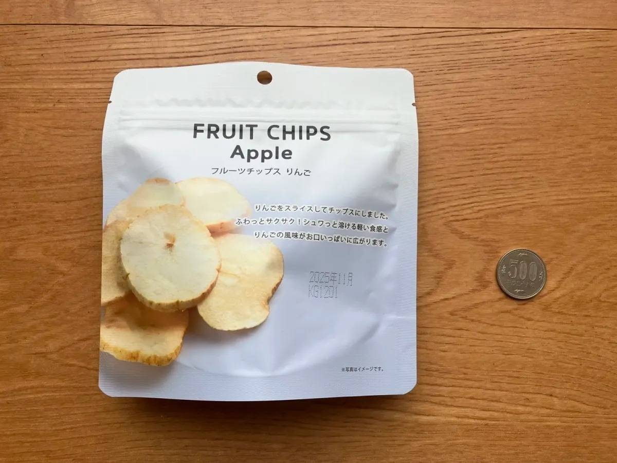 DAISO(ダイソー):金川 フルーツチップス りんご 22g