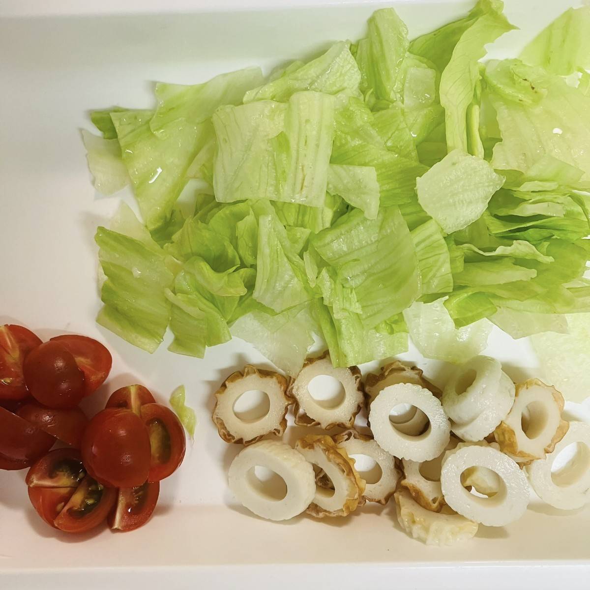 揖保乃糸公式の「中華麺サラダ」のレシピ