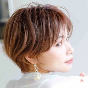  レディライクなこなれショート 
