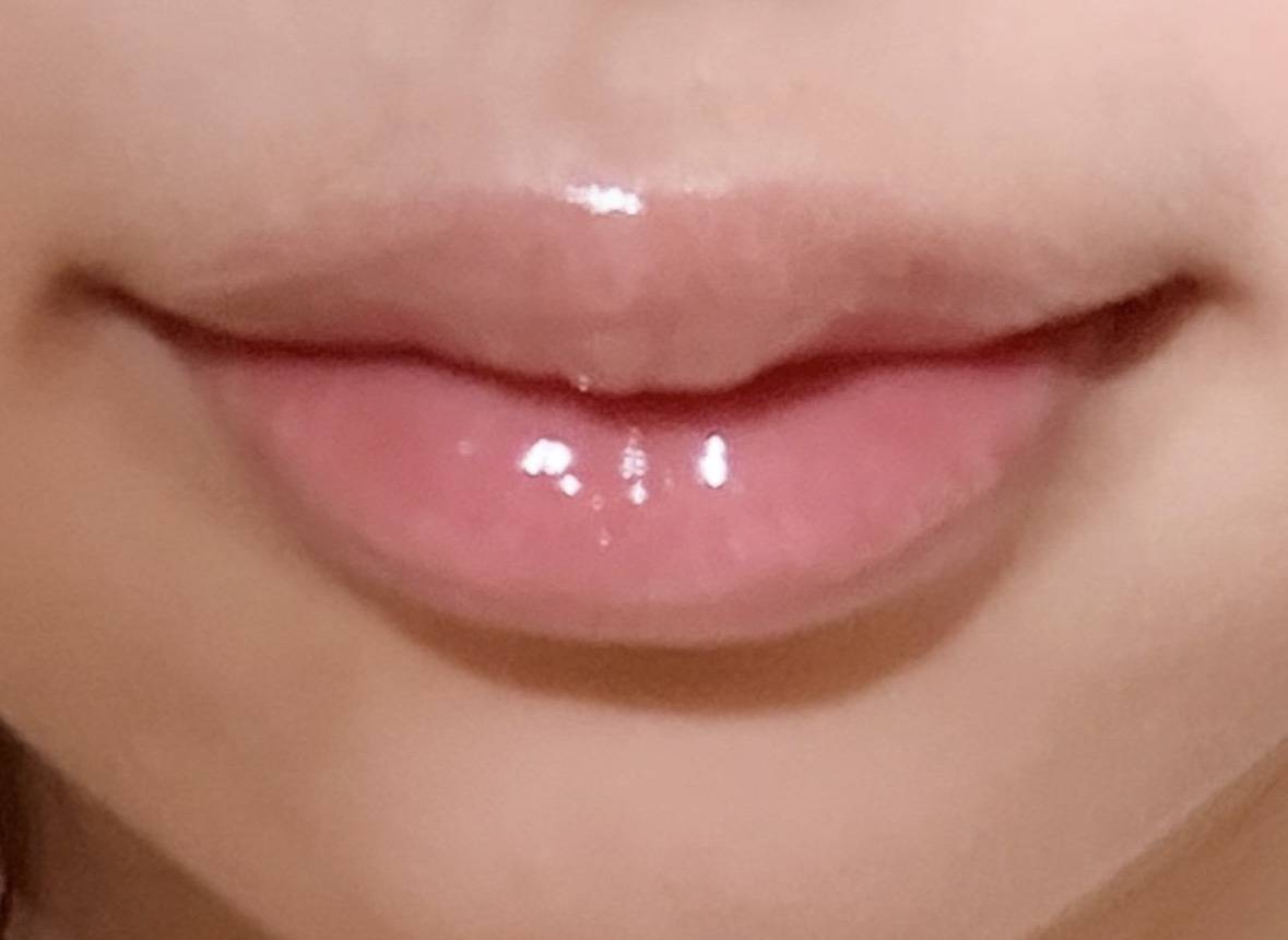 ジルスチュアートクリスタルブルームリップブーケセラム02sweetpeapinkスウォッチ