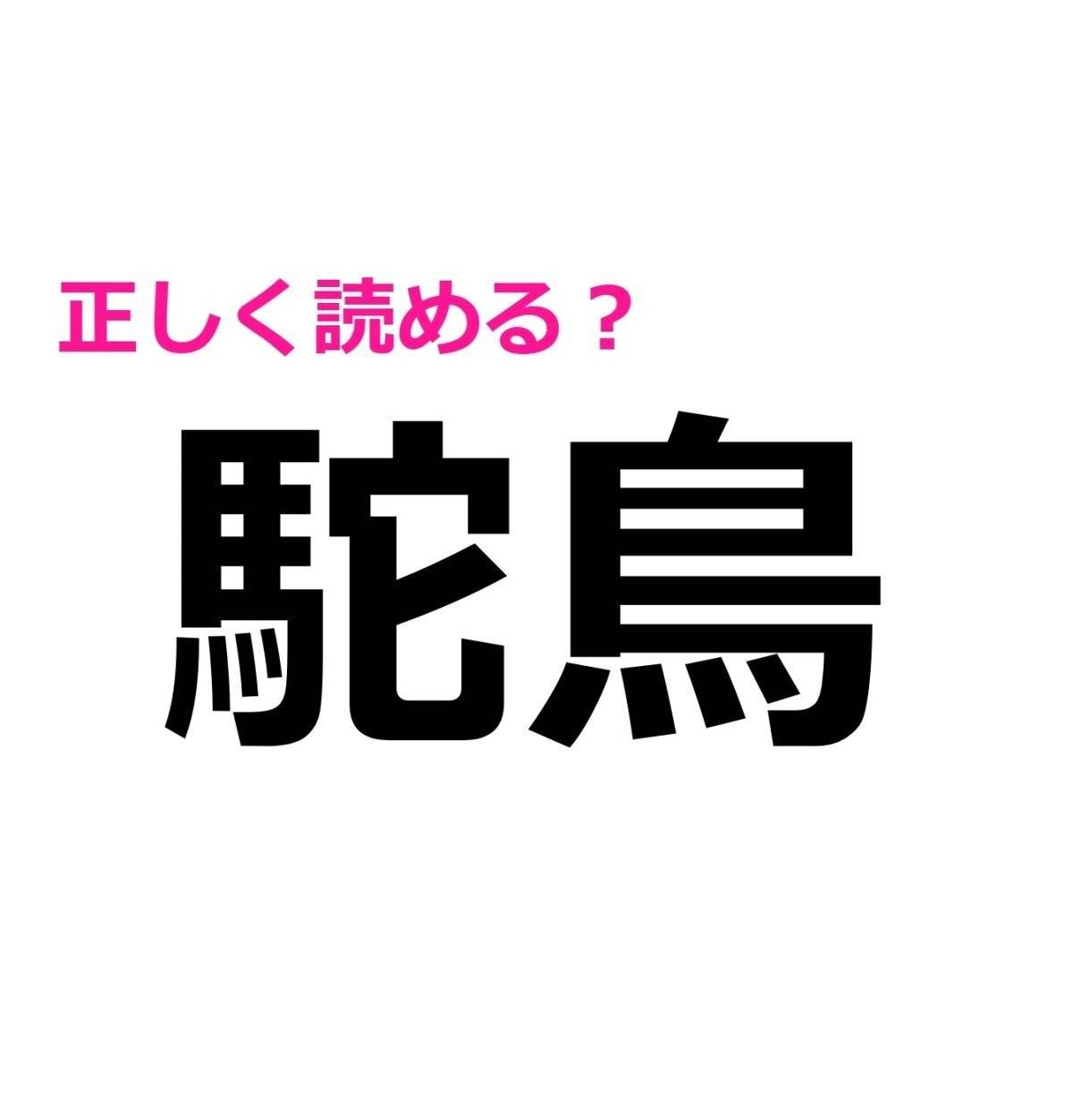 駝鳥