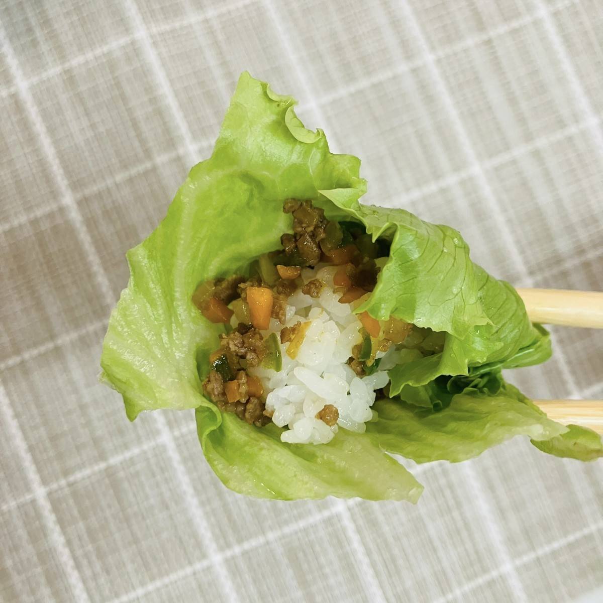 JAグループ公式の「レタス巻きごはん」のレシピ