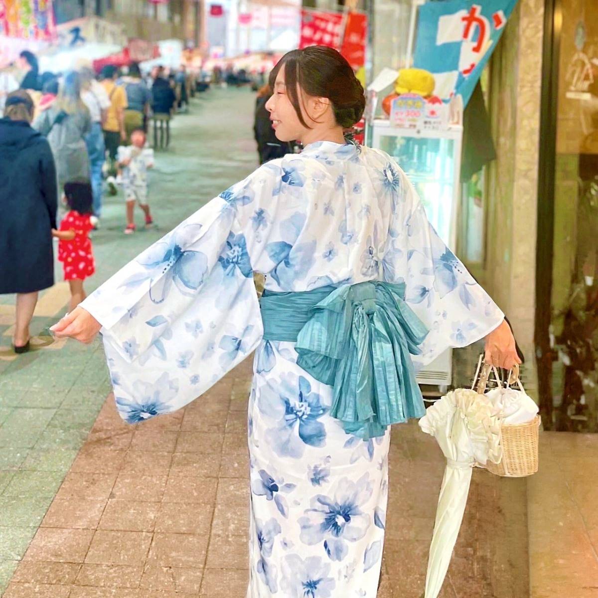 グレイルで購入した浴衣