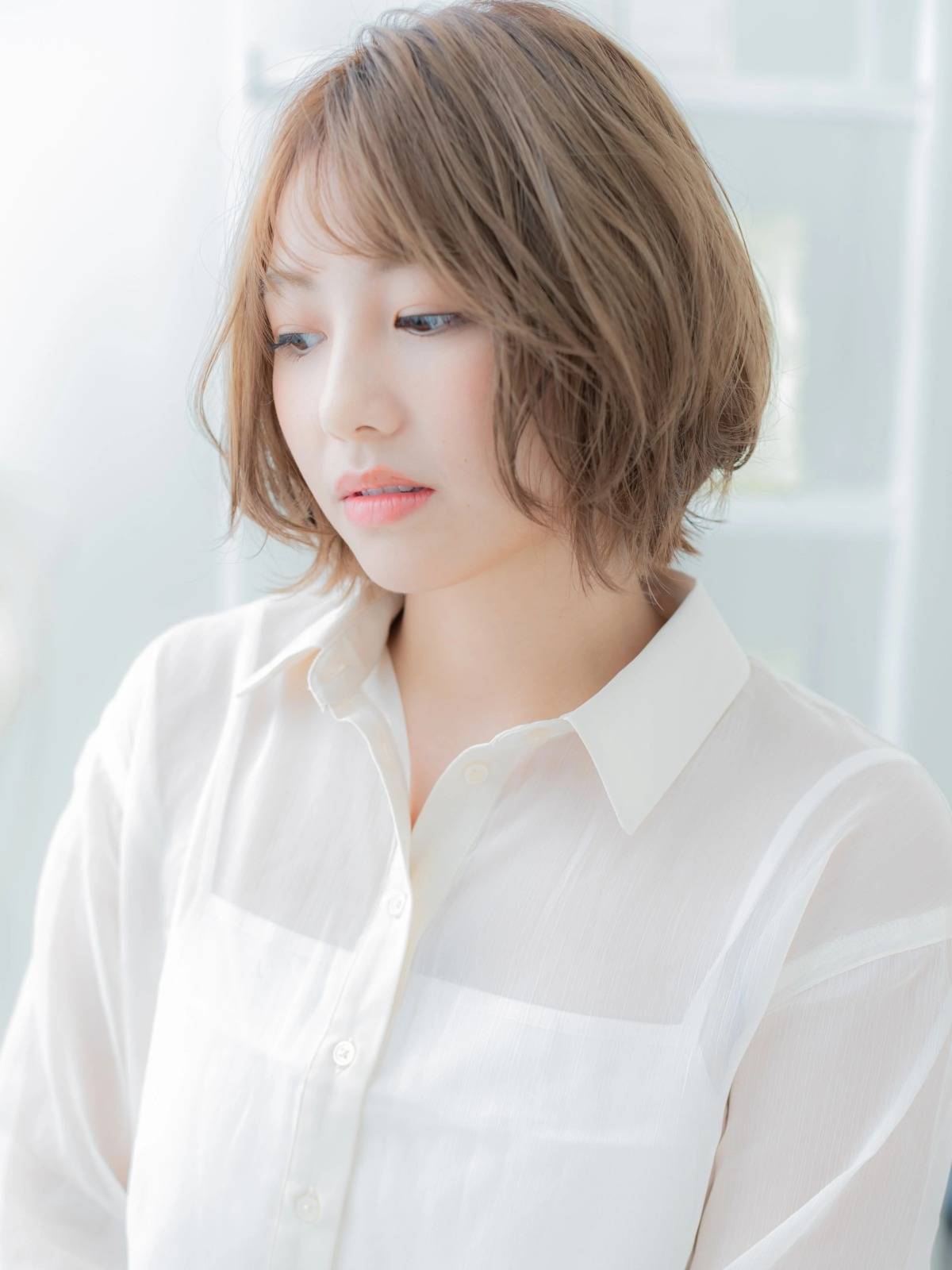 Aラインシルエットボブ