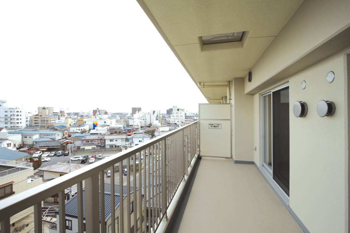 マンションのバルコニー
