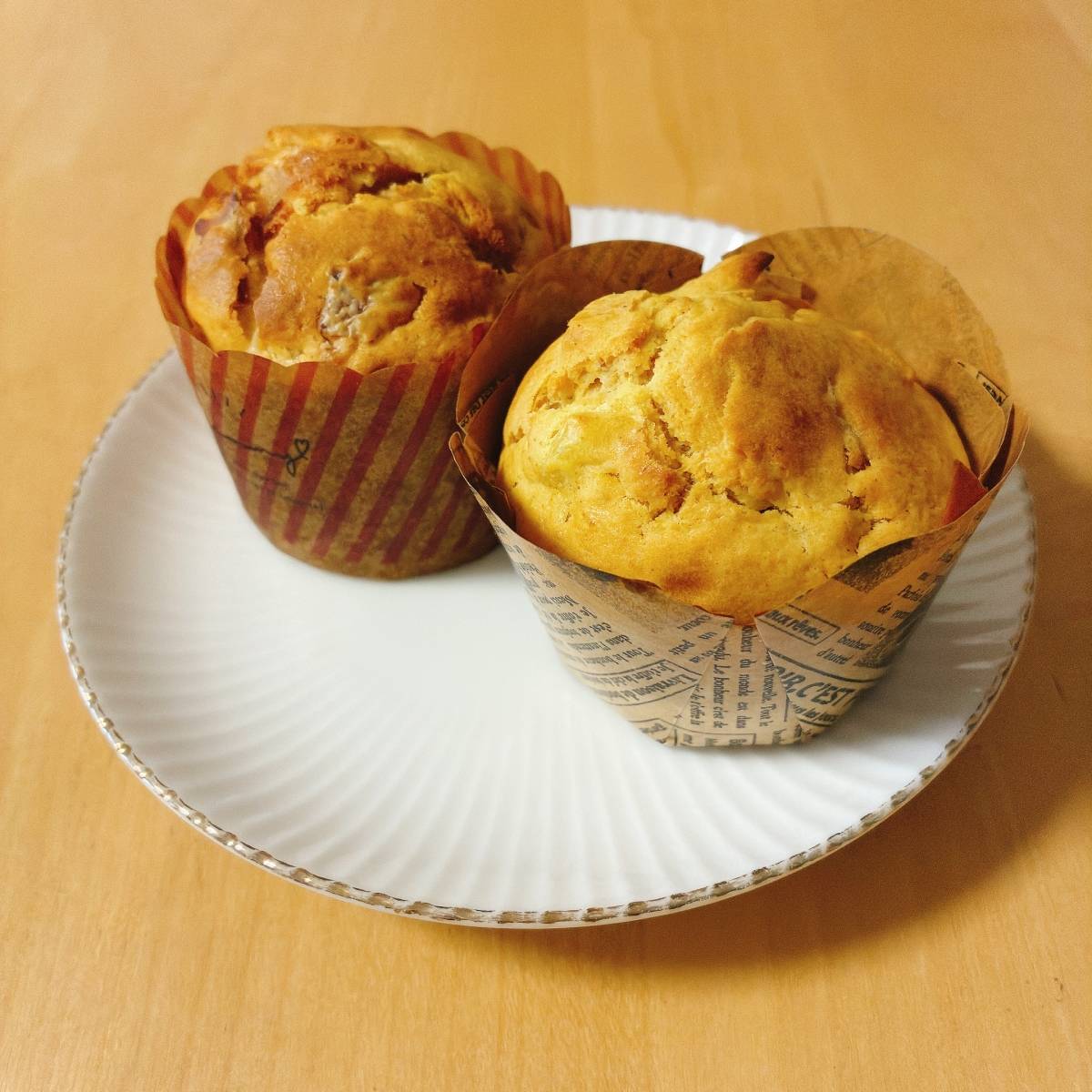 森永公式の「カレーマフィン」のレシピ
