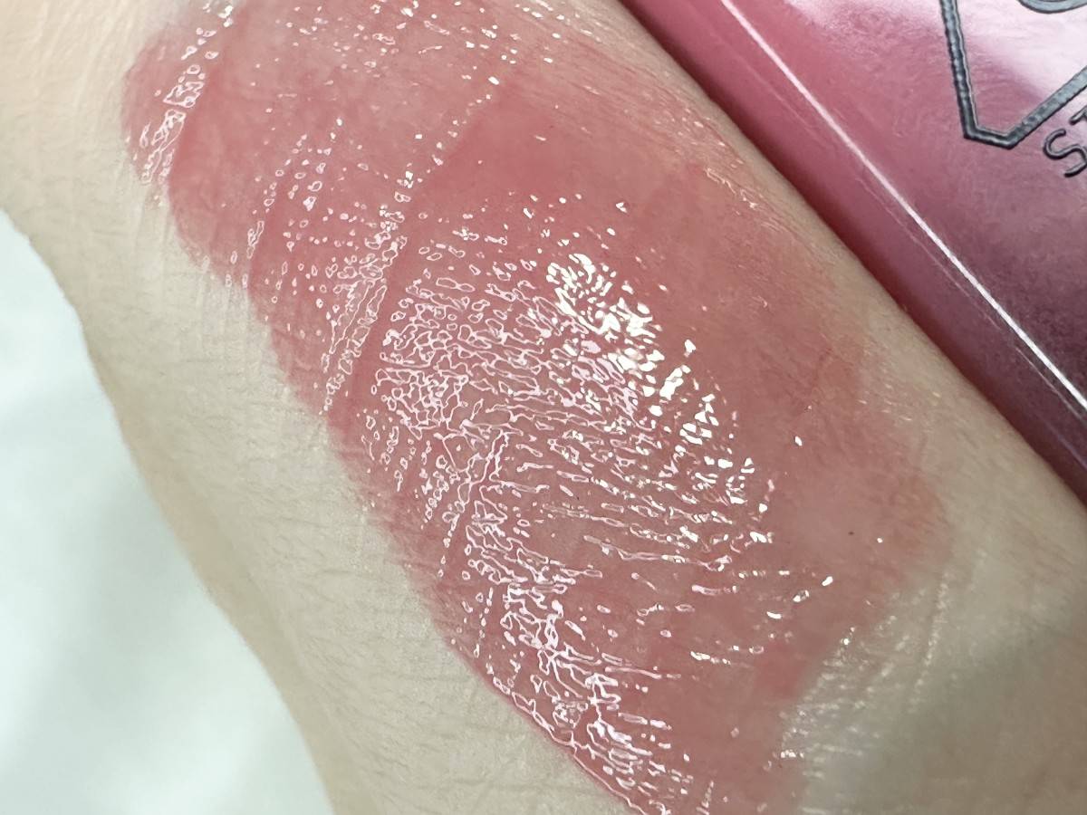 3CE　ガミーオイルティント　03グローイーのスウォッチ画像