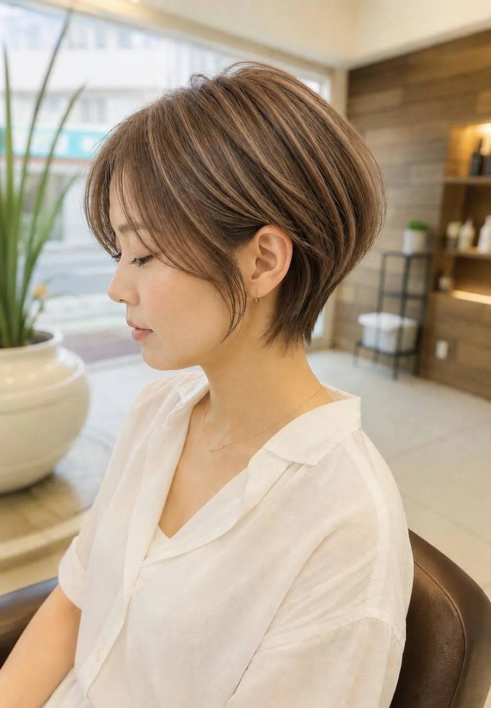 くびれシルエットショート