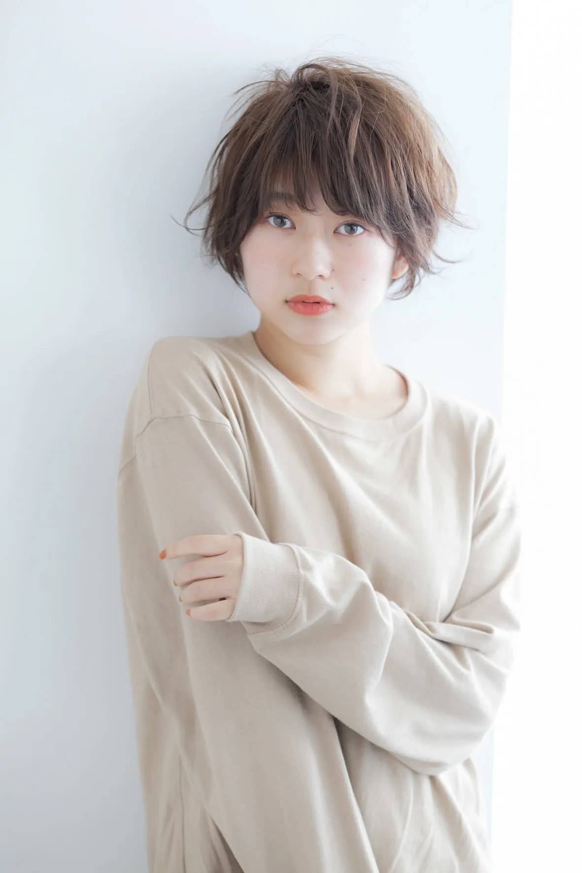 ラフなハネ感が可愛いショート