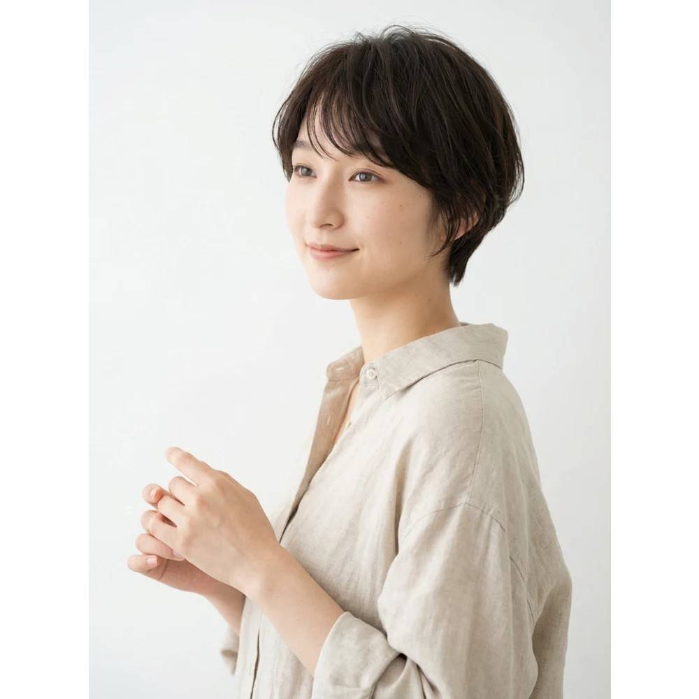 大人可愛いマッシュショート