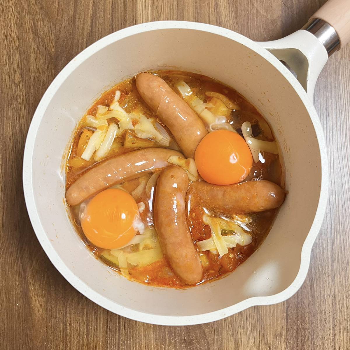 JA全農公式の「フラメンカエッグ」のレシピ