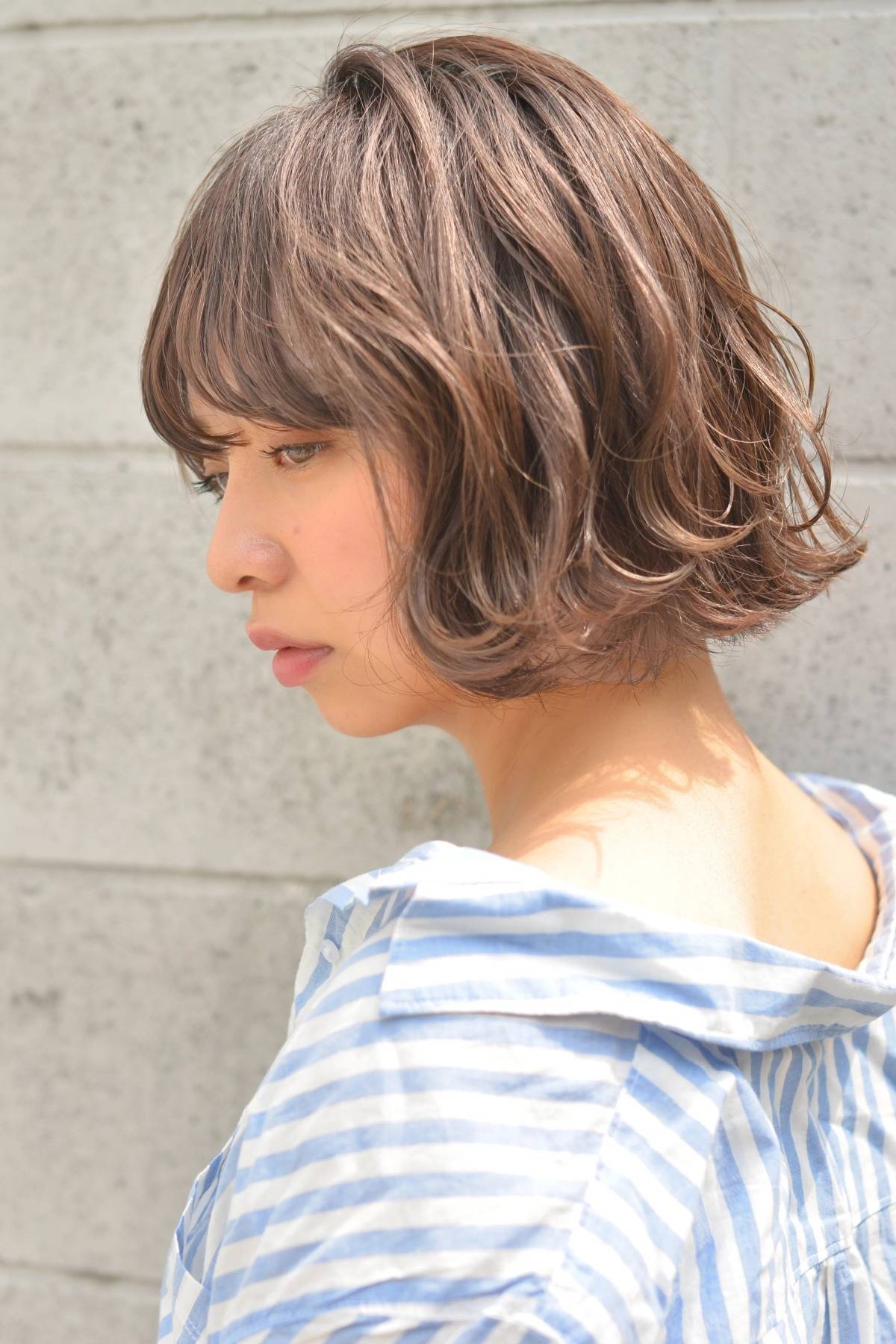 ラフウェーブボブ