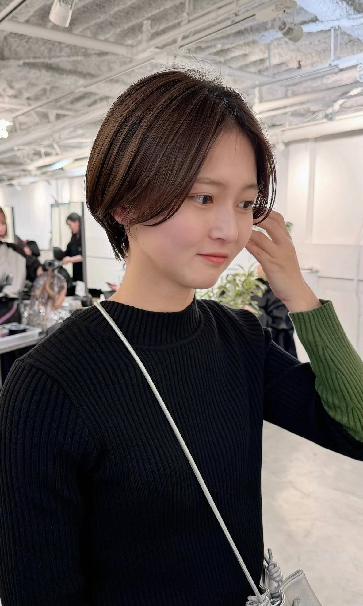 丸みショート