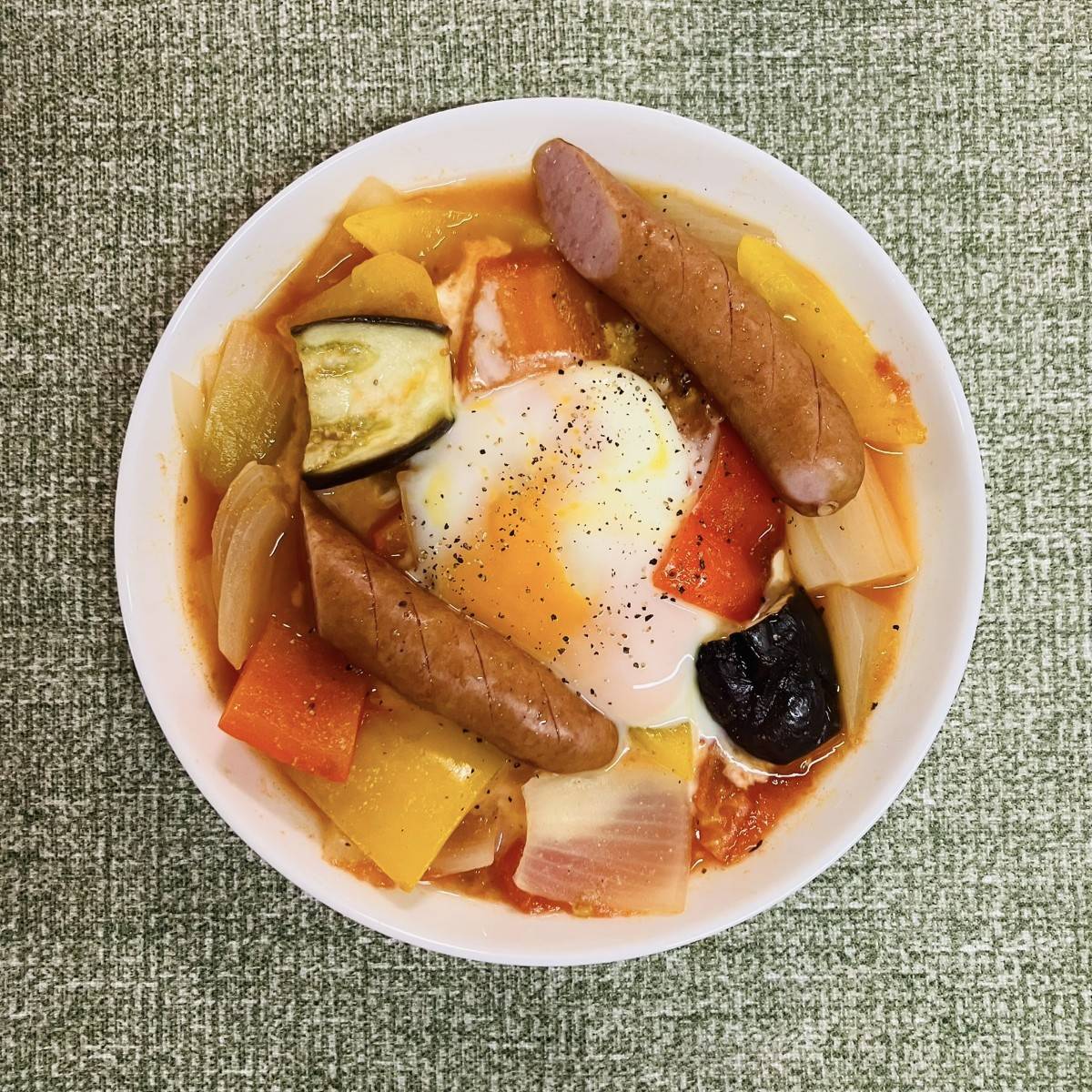 JA全農公式の「フラメンカエッグ」のレシピ