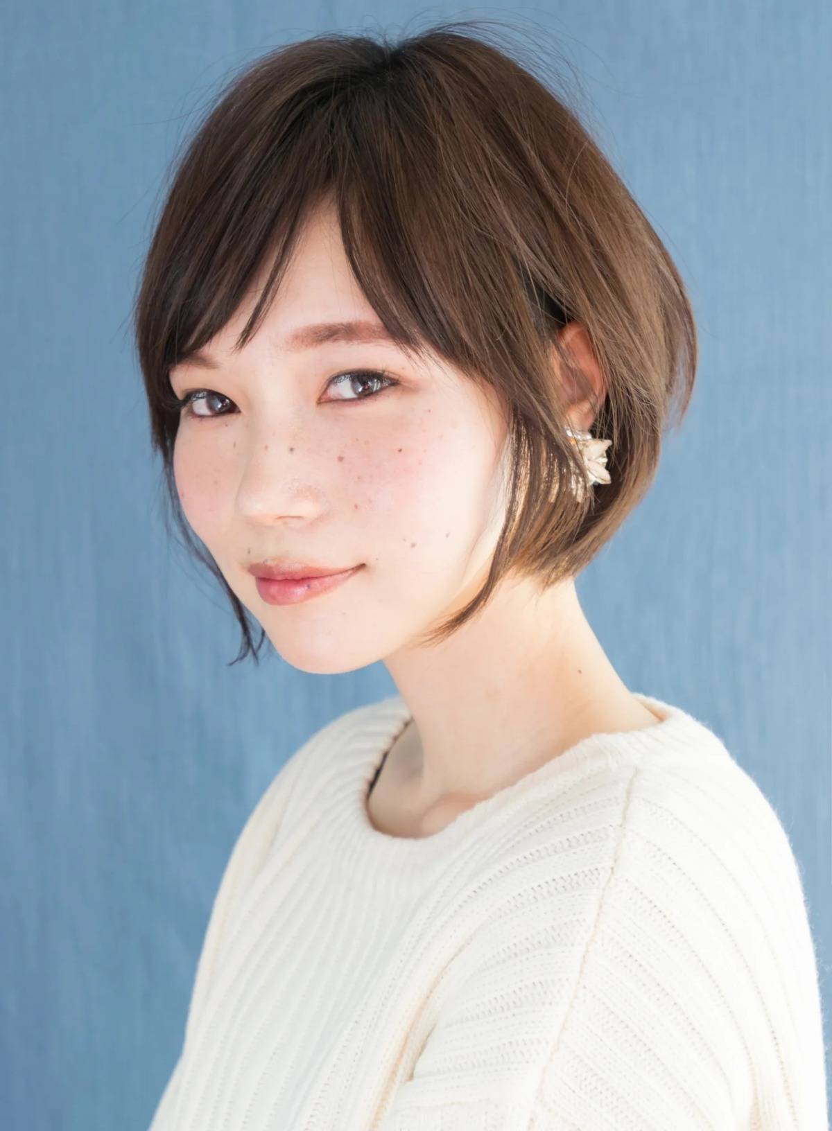 前下がりひし形ショート