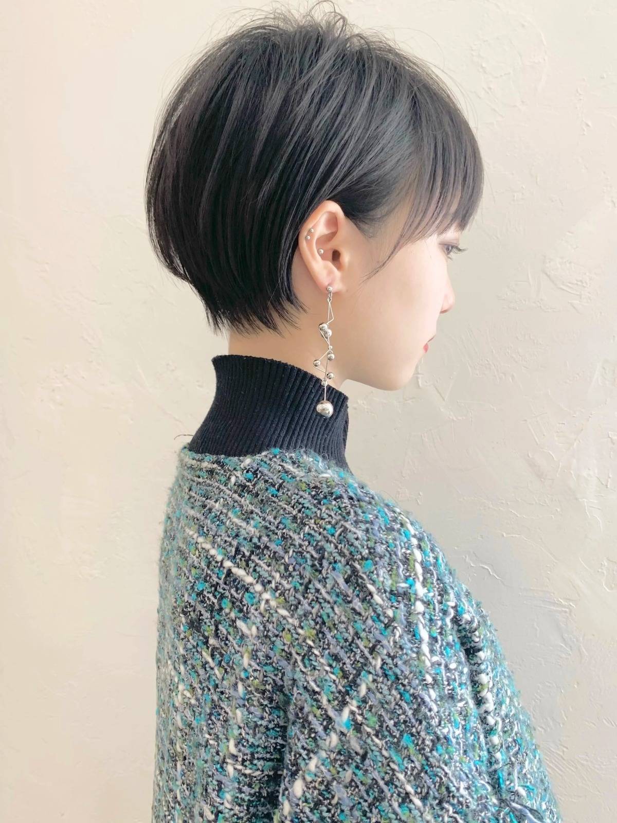 洗練耳掛けショート