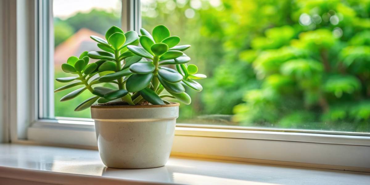 窓　勝負運　上がる　観葉植物