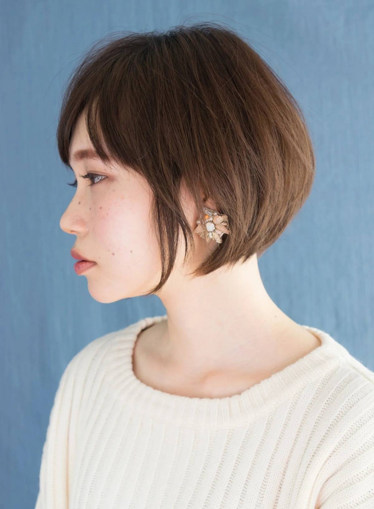 シンプルひし形ショート