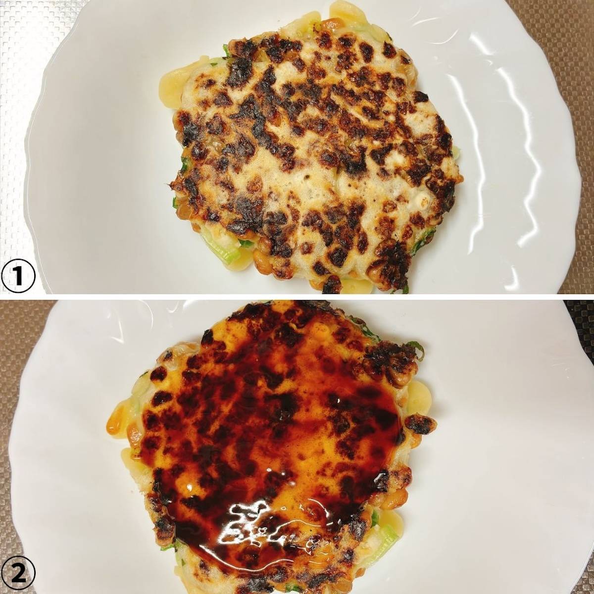 タカノフーズ公式の「納豆ねぎ焼き」のレシピ