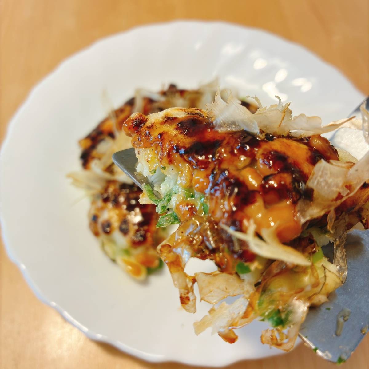 タカノフーズ公式の「納豆ねぎ焼き」のレシピ
