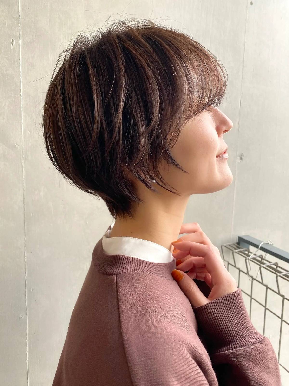 自然なまとまり感ショート