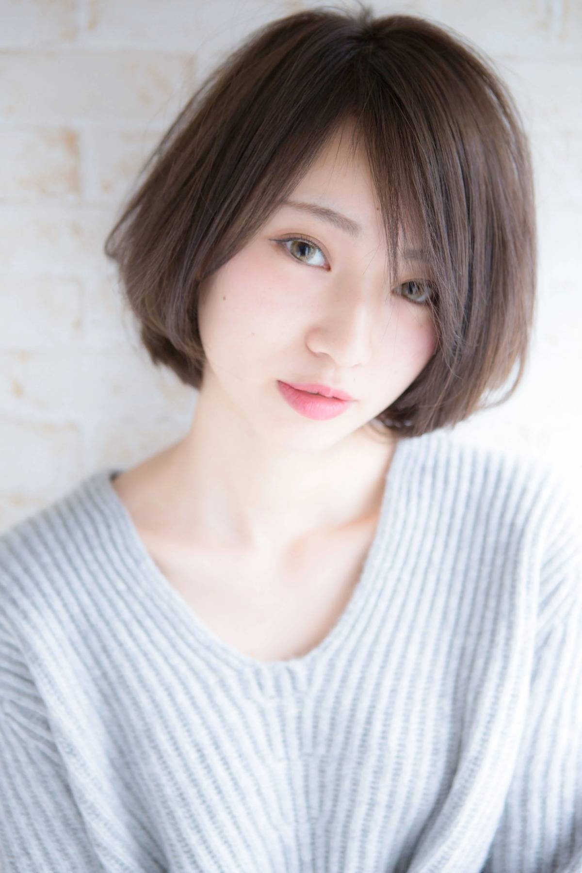 シンプル大人ボブ