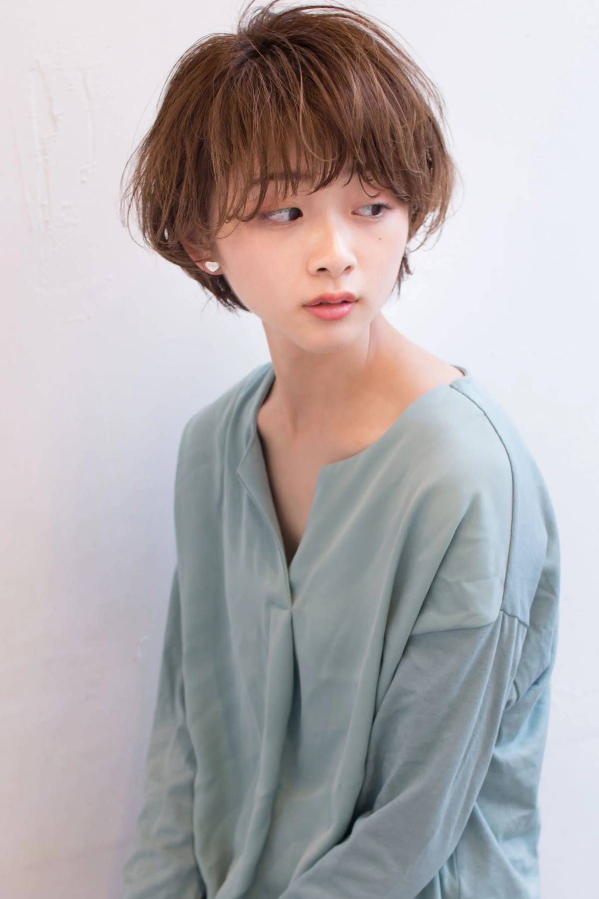 軽やかな抜け感ショート