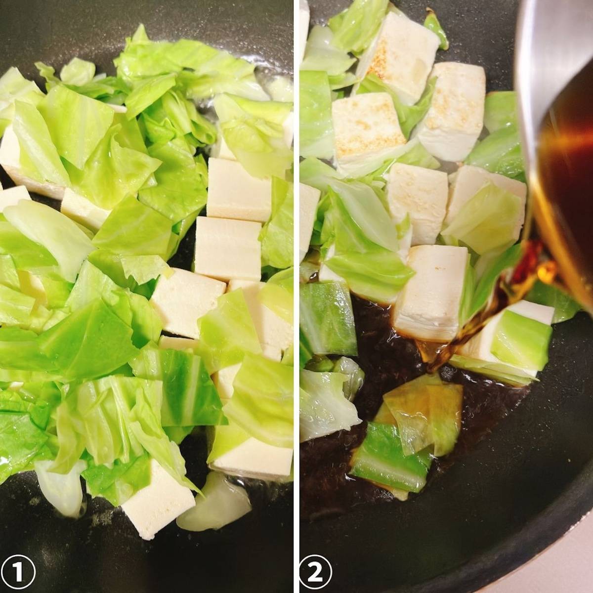 ヤマキ公式の「サイコロ豆腐のバター炒め」のレシピ