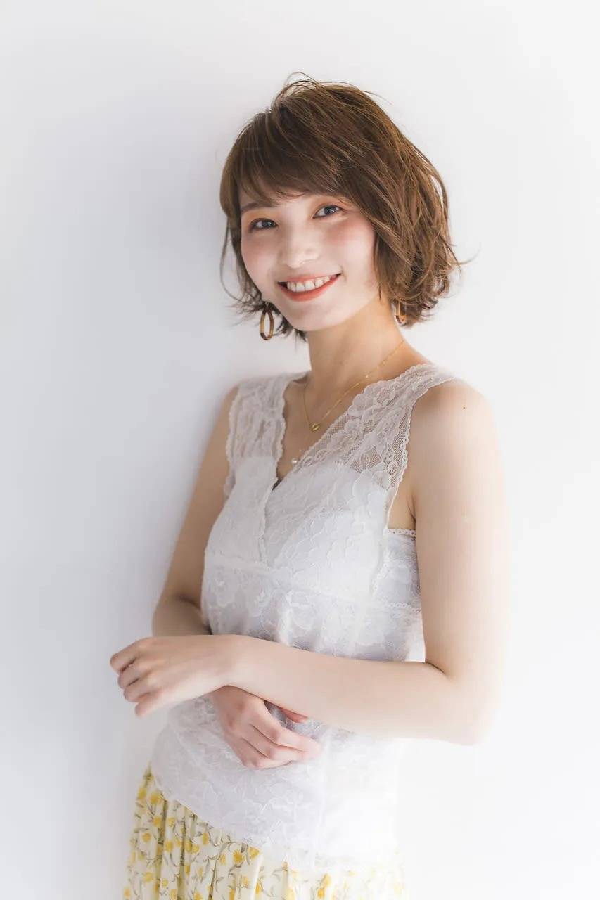 無造作感ボブ