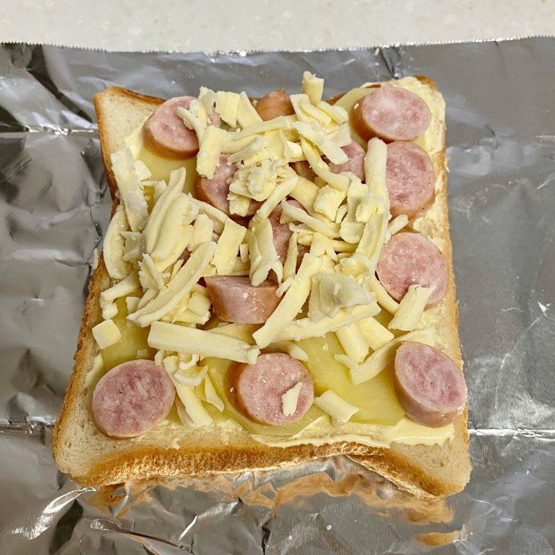 パスコ公式の「ジャーマンポテトトースト」のレシピ