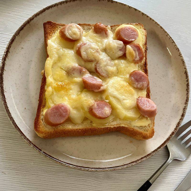 パスコ公式の「ジャーマンポテトトースト」のレシピ