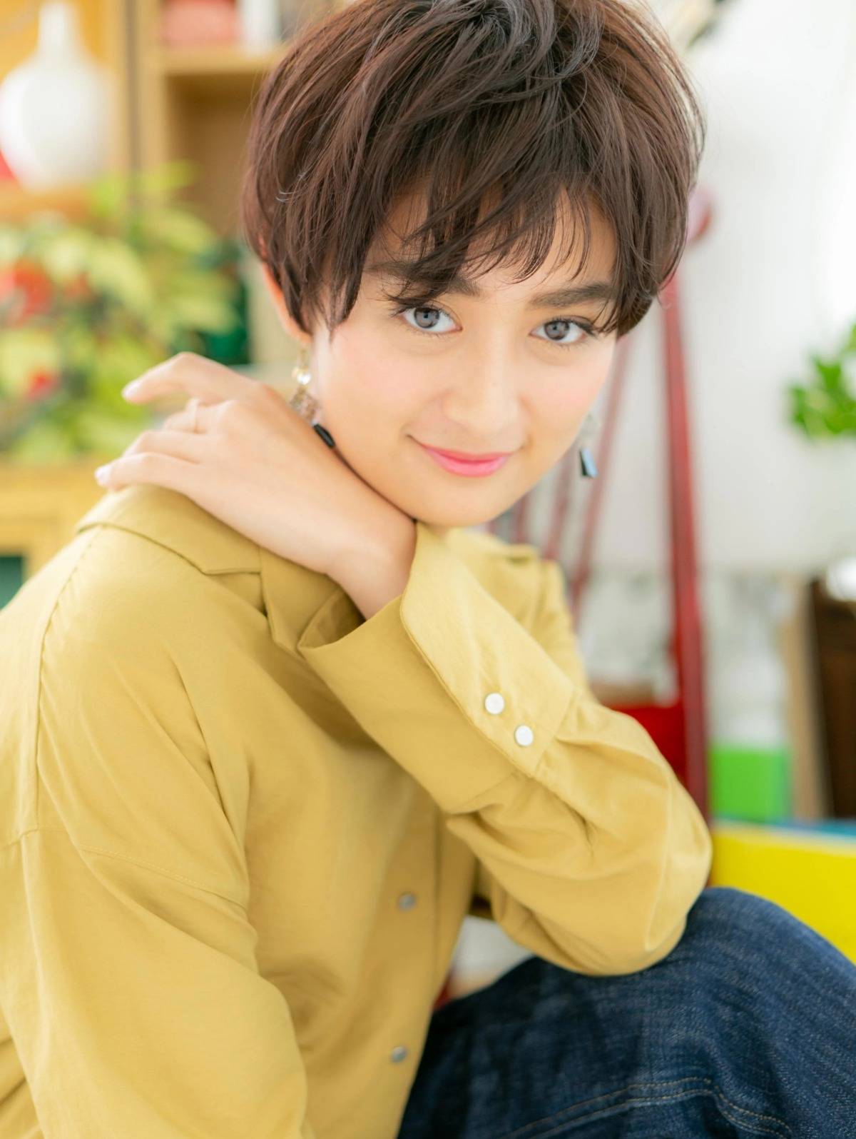 くせ毛風ニュアンスショート