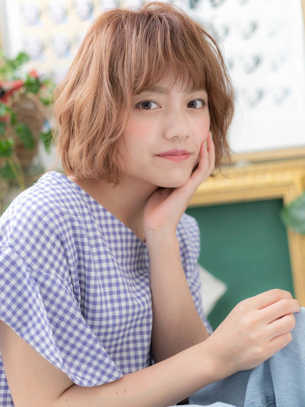 ゆるふわ質感ボブ