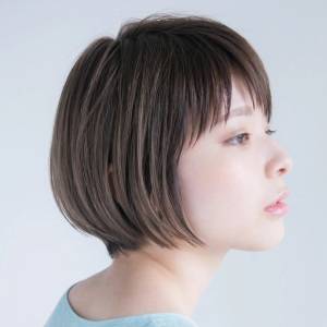  まとまり感ミニボブ 