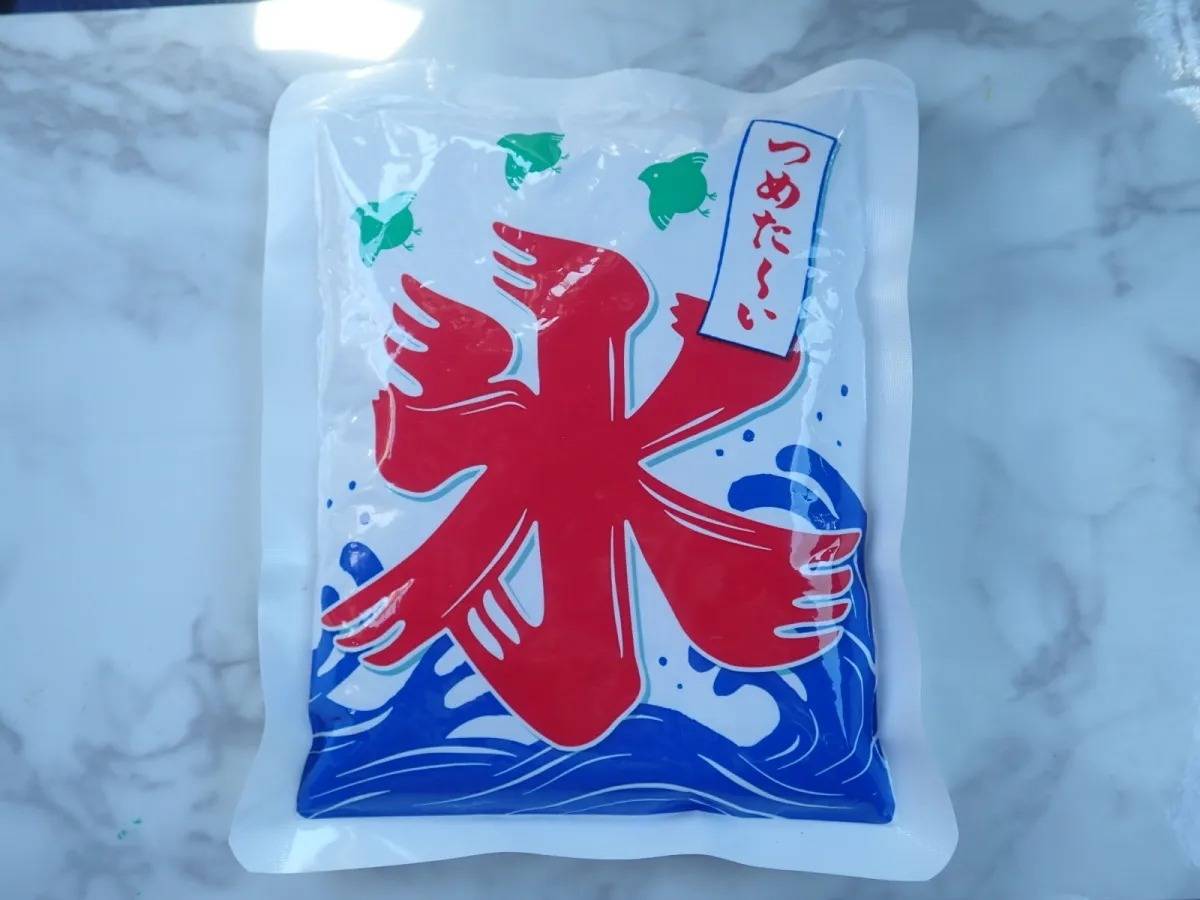 DAISO(ダイソー):瞬間冷却パック かき氷