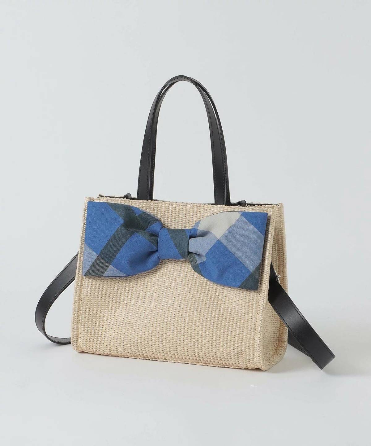 BLUE LABEL / BLACK LABEL CRESTBRIDGE リボンかごバッグ