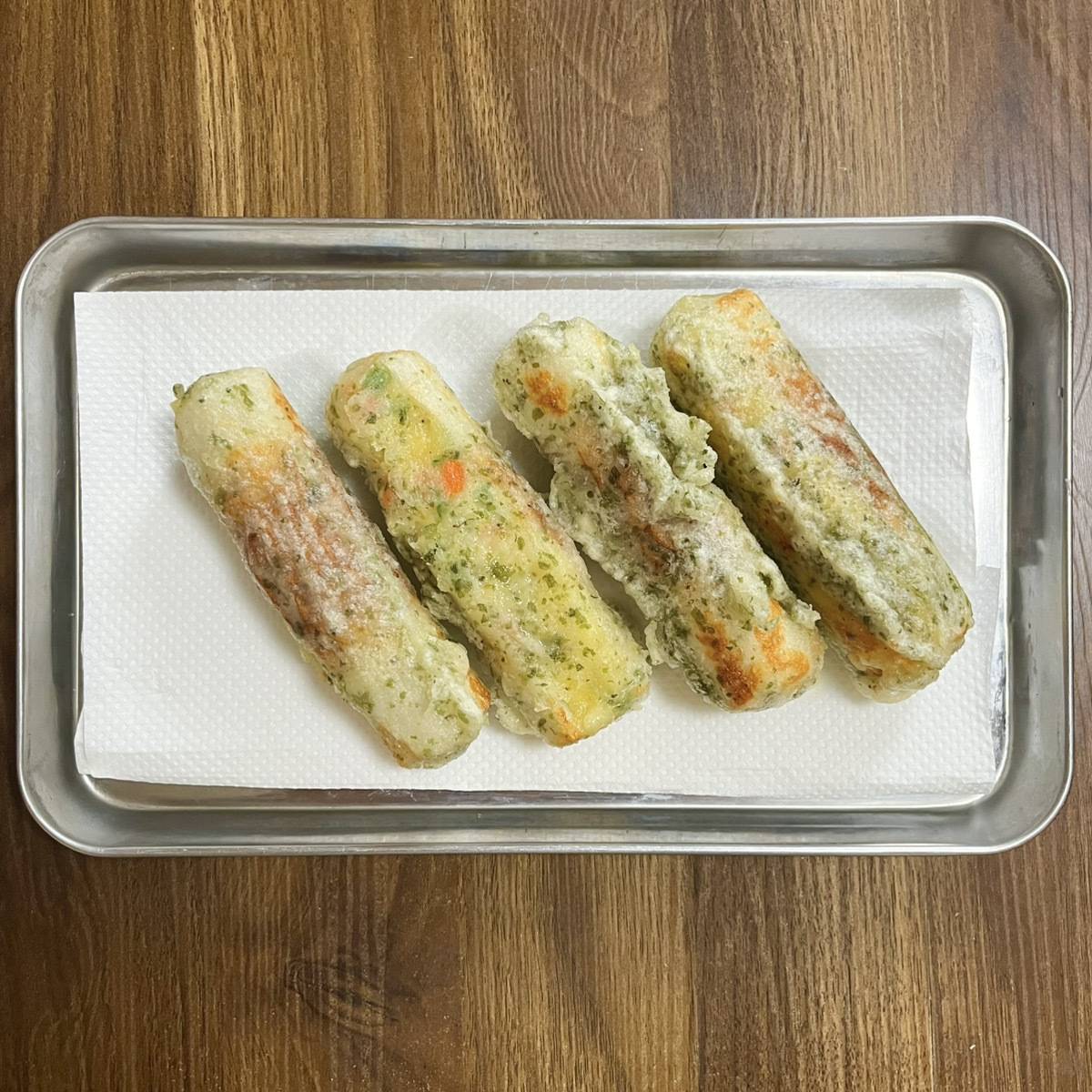 ニッスイ公式の「活ちくわのポテトサラダ揚げ」のレシピ
