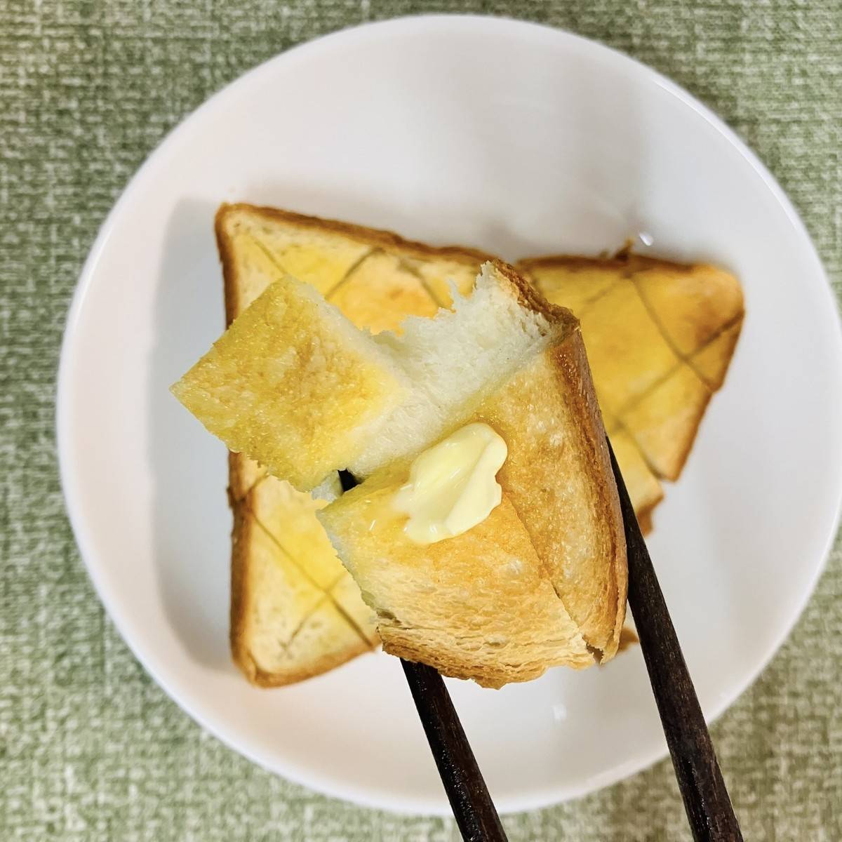 パスコ公式の「絶品バタートースト」のレシピ