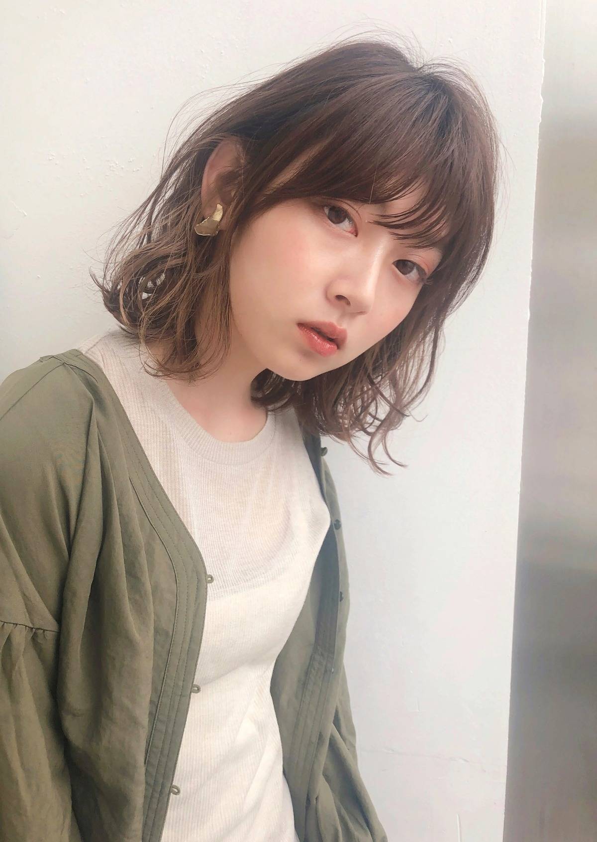 無造作感ボブ