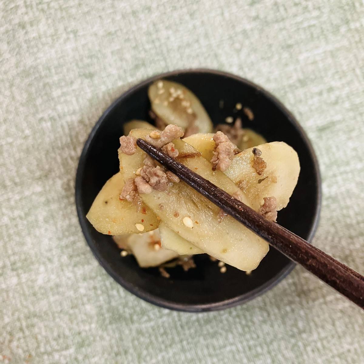 JAグループ公式の「牛ごぼうの甘辛煮」のレシピ