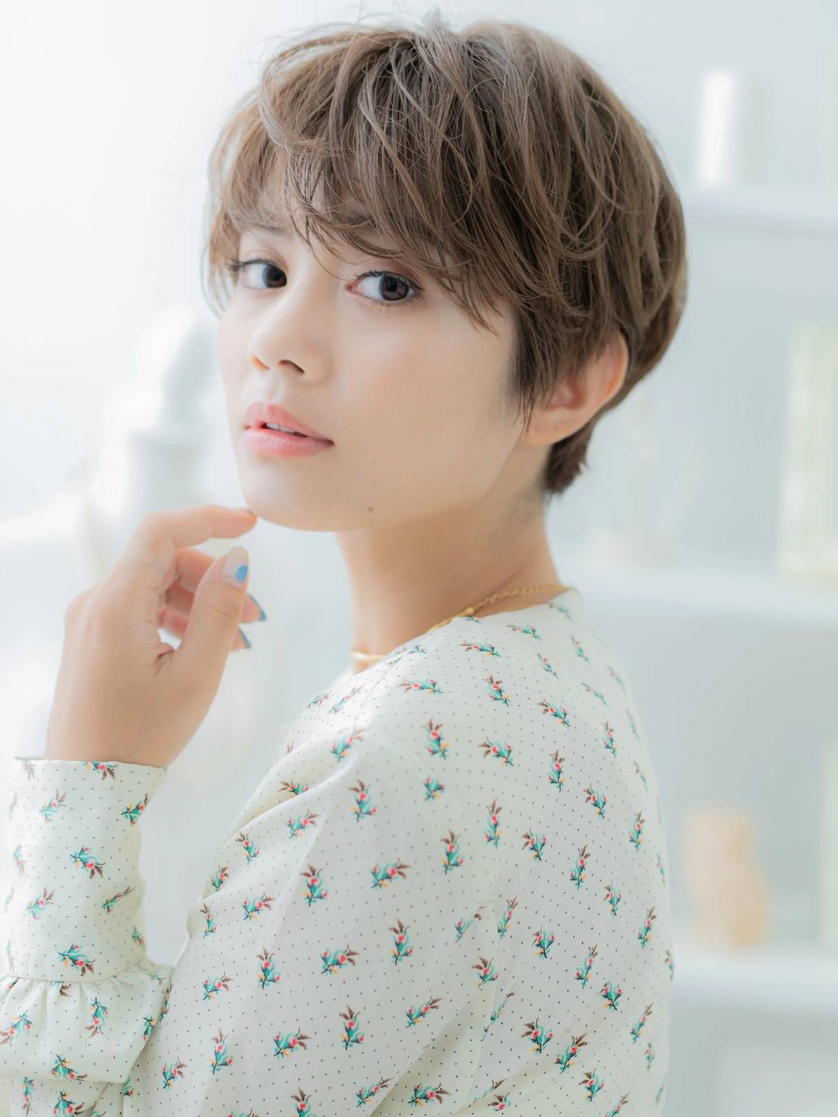 ほつれ感ゆるショート